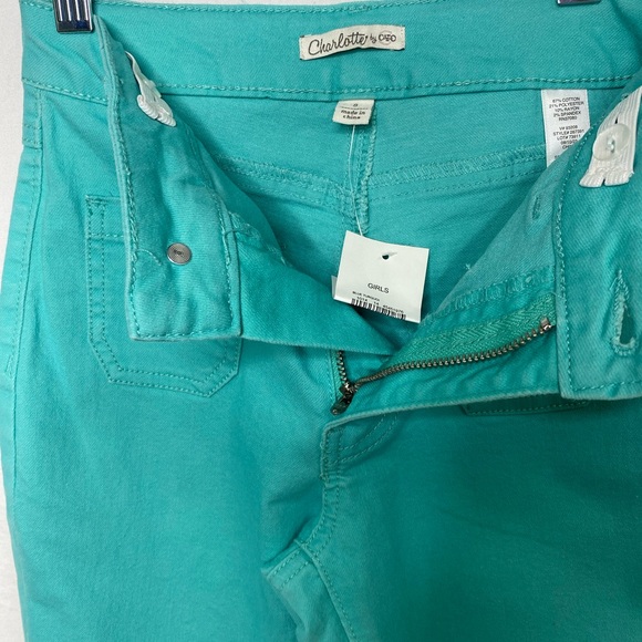 (NWT)Turquoise blue jeans,Size 8 for Girls - Picture 7 of 8
